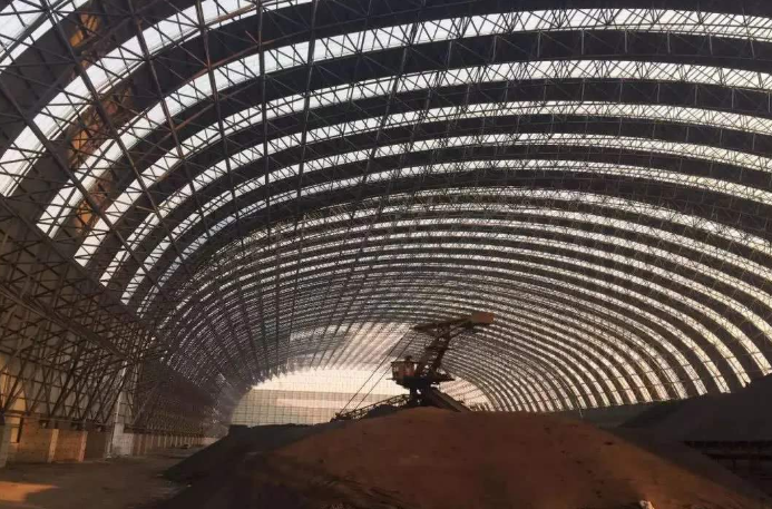 浦东概述原料场封闭技术的特点和类型